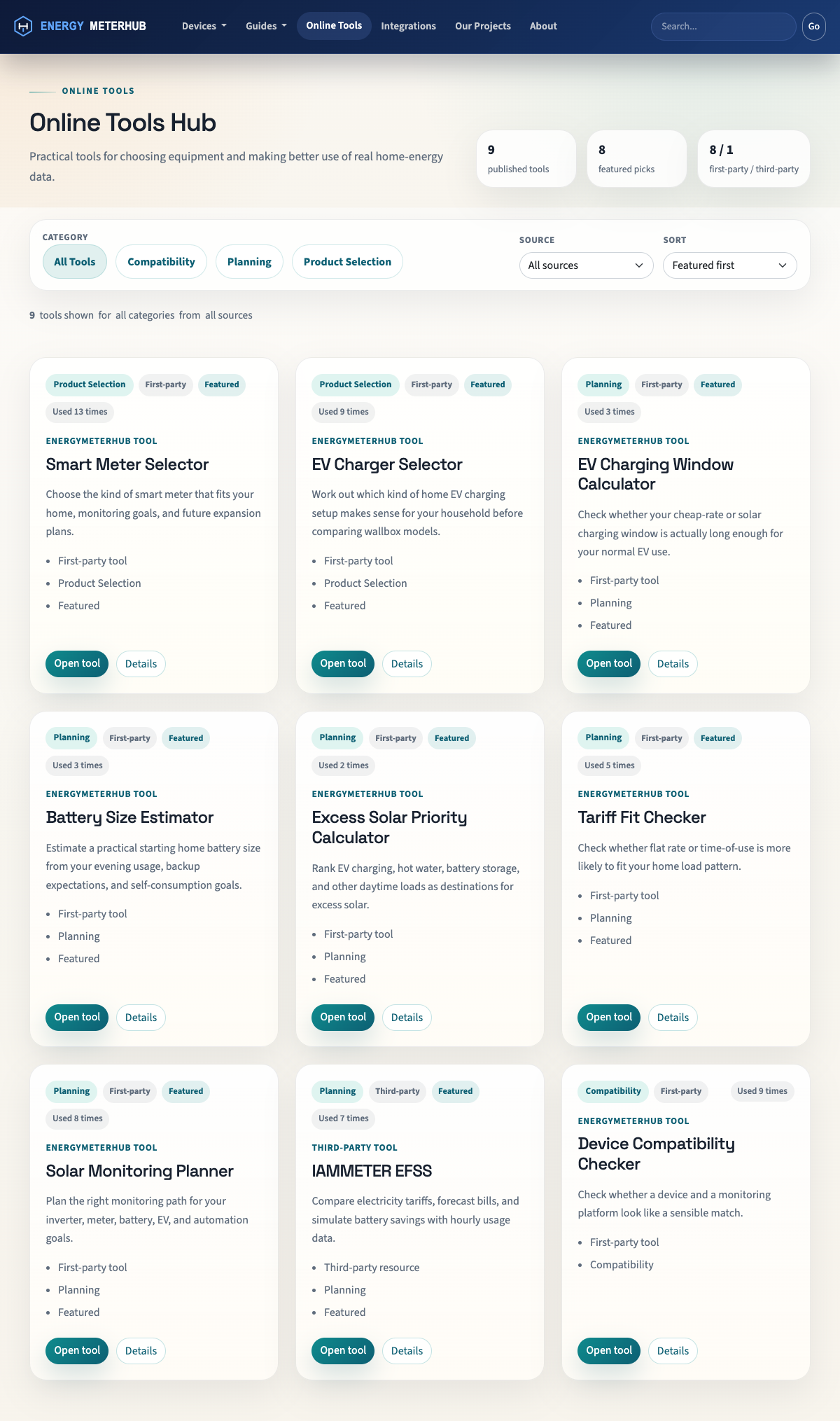 Best Online Tools for Solar, EV Charging, and Home Energy Decisions in 2026