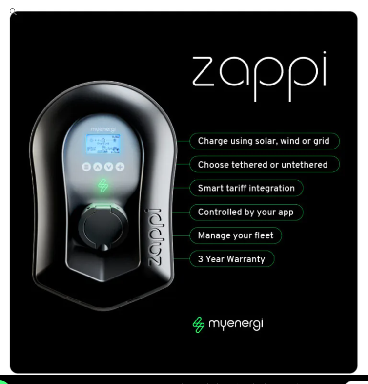 Smart EV charger with solar-friendly charging modes