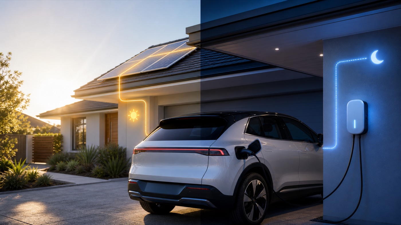Charge Your EV With Solar or Off-Peak in Australia? What Actually Saves More in 2026