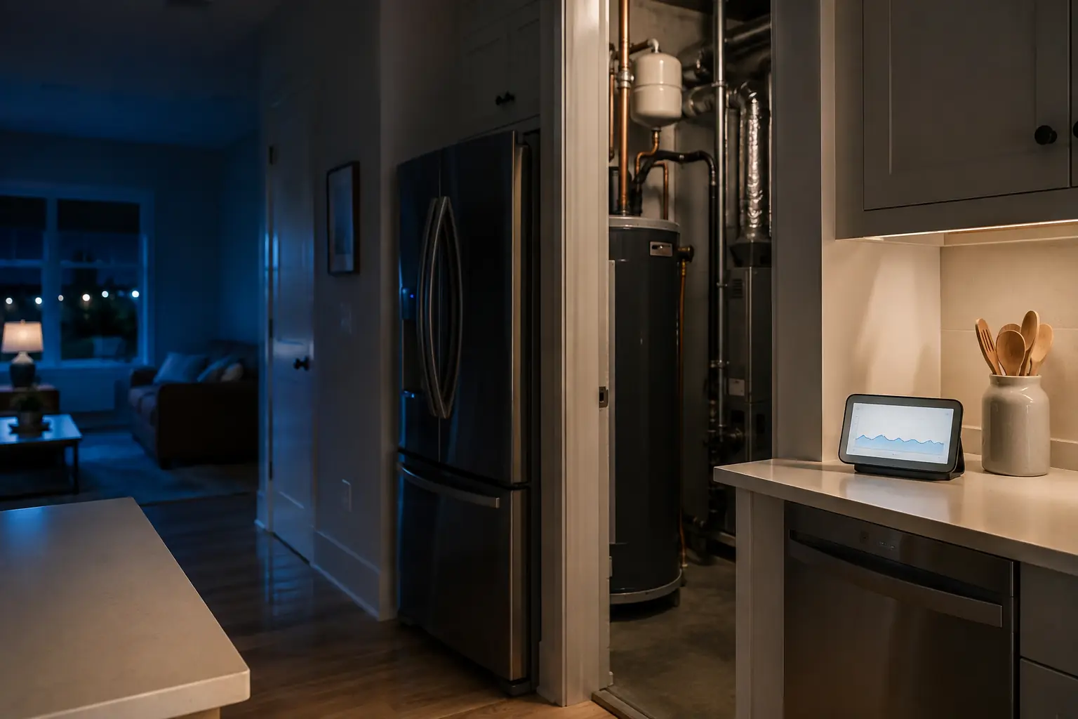 Why Your Electricity Use Is Higher at Night When Everyone Is Asleep