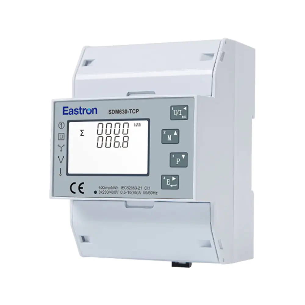 Eastron SDM630-TCP DIN-rail energy meter product image