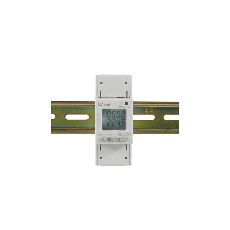 Acrel ADL200 DIN-rail installation image