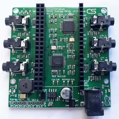 CircuitSetup Expandable 6 Channel ESP32 Energy Meter