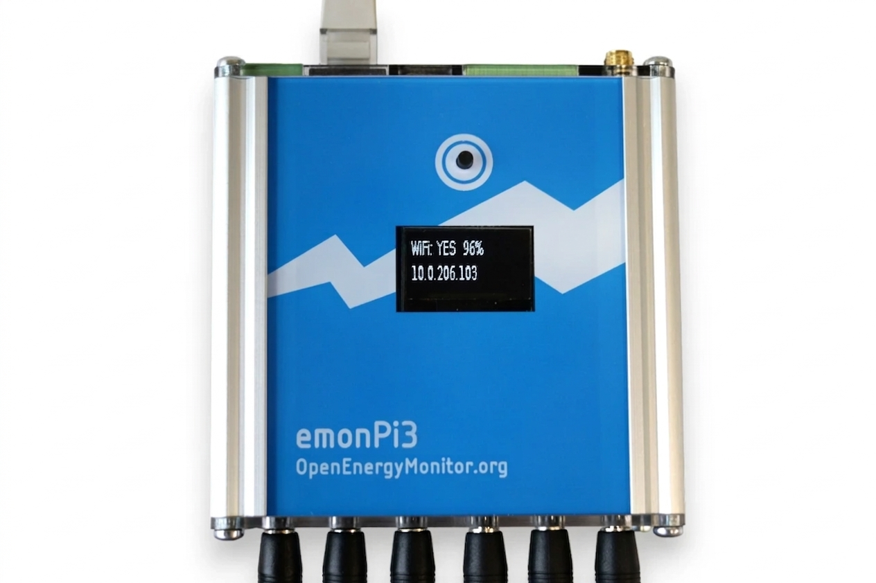 OpenEnergyMonitor emonPi3 front view official shop image