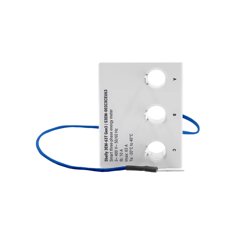 Shelly 3EM-63T Gen3 side product image