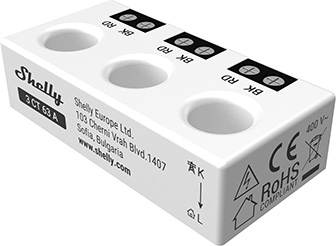 Shelly 3CT63 official current transformer image