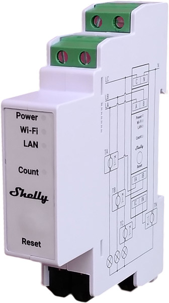 Shelly Pro 3EM-3CT63 product image
