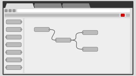 Official Node-RED editor screenshot